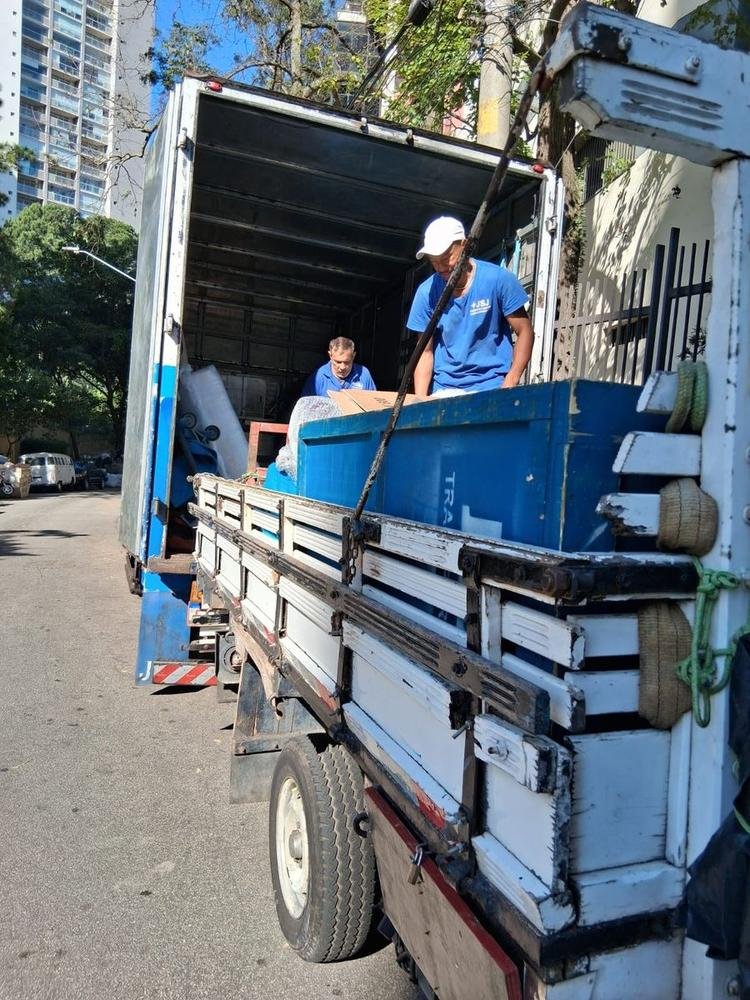 Mudança residencial com equipe JSJ Transporte